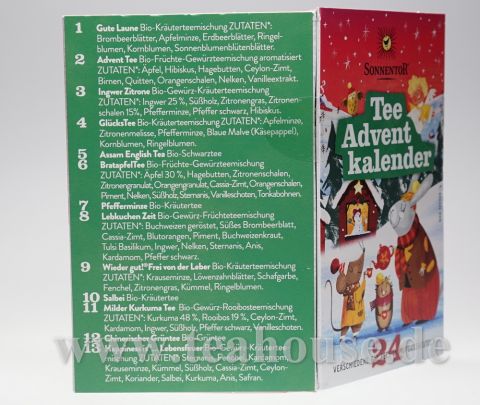 Adventskalender Sonnentor
