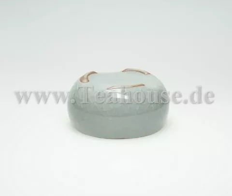 Oolong Teeschale - Celadon Craquele