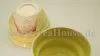 NINSHU Schale - gelb/gr�n - Handarbeit