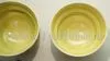 NINSHU Schale - gelb/gr�n - Handarbeit