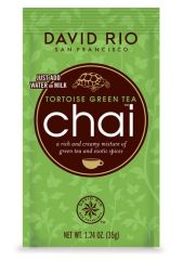 TORTOISE GREEN TEA CHAI - David Rio - Tüte